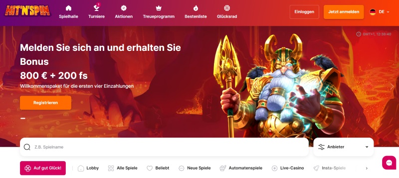 HitnSpin Online Casino Deutschland